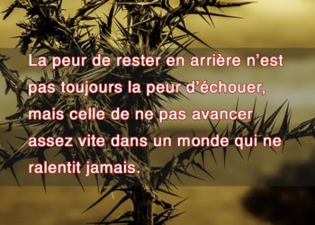 La peur silencieuse de rester en arrière